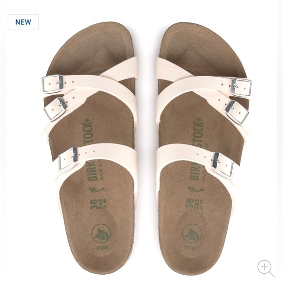 Birkenstock Franca Vegan Sandals.  Light Pink . Size 39. Like New - Picture 4 of 10